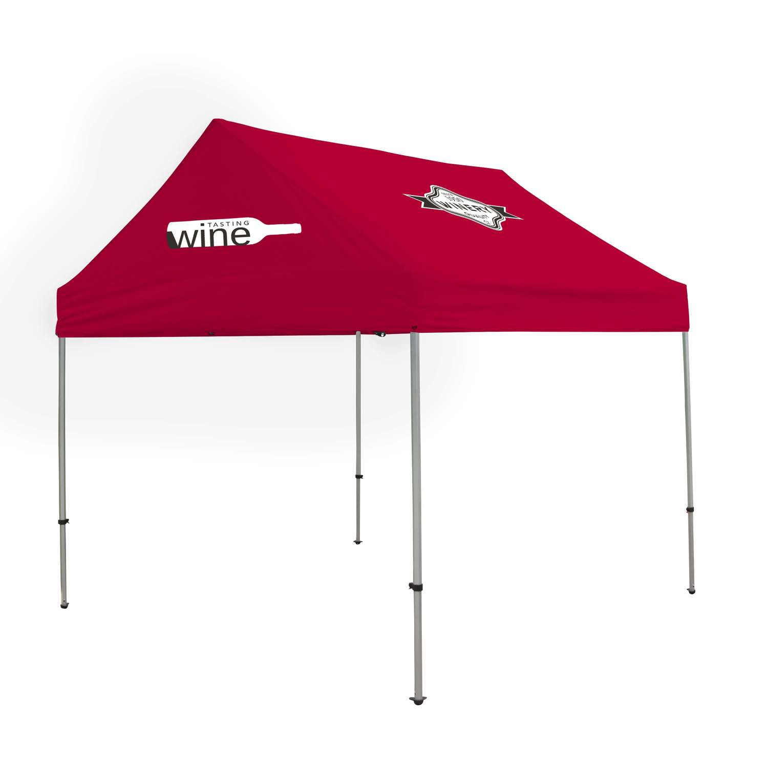 10' Premium Gable Tent Kit  (Full-Color Imprint, 2 Locations)
