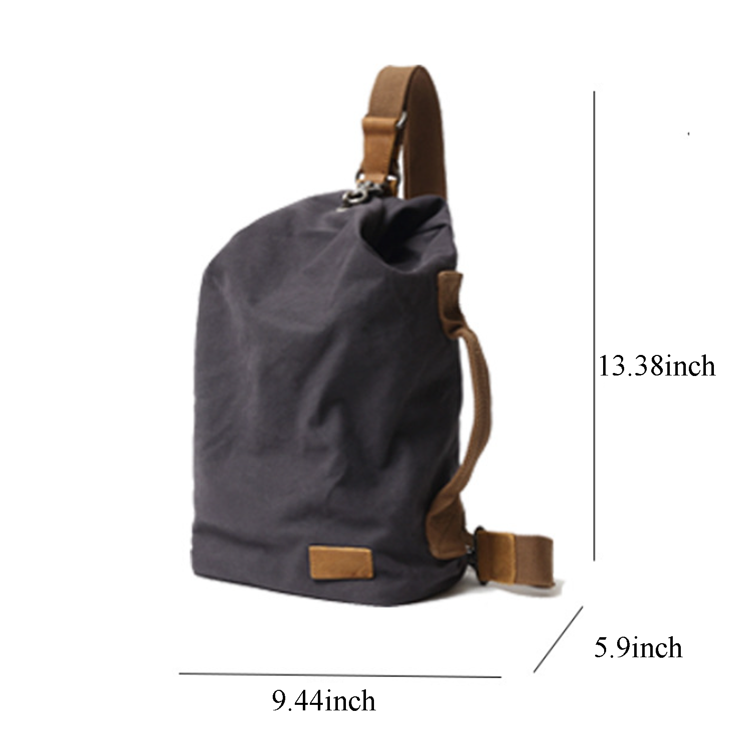 Sling Lightweight Canvas Backpack for Daily Use and Travel 2