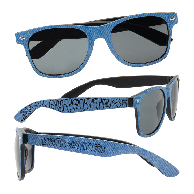 Denim Print Sunglasses 4