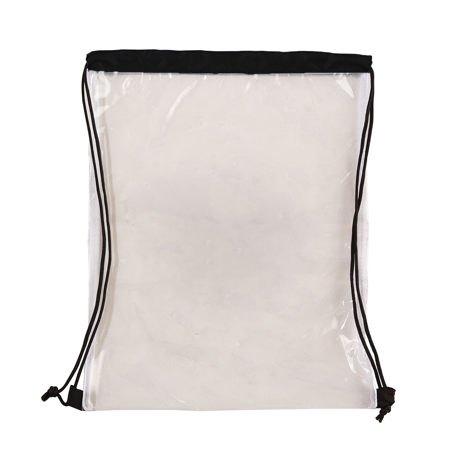 Clear Vinyl Drawstring Bag 10