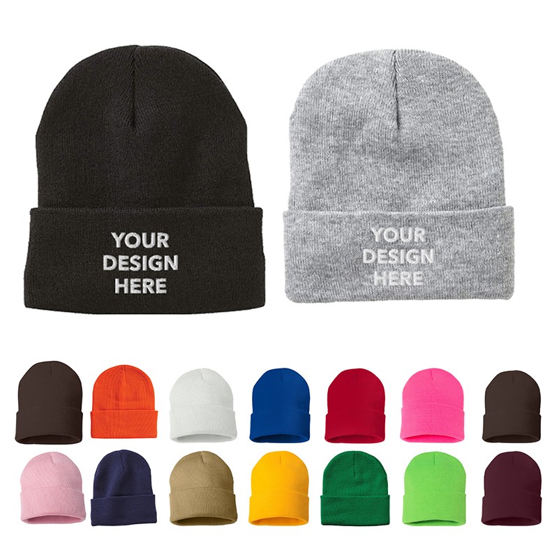 Cuffed Knit Beanie 8