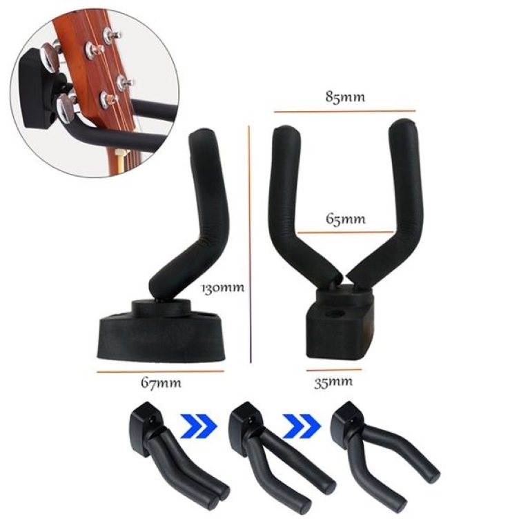 Ukulele Wall Hanger Guitar Holder 2