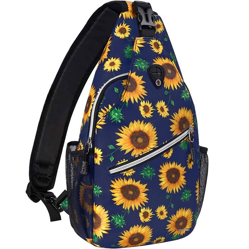 Women's Polyester Full Color Printing Crossbody Chest Bag 3