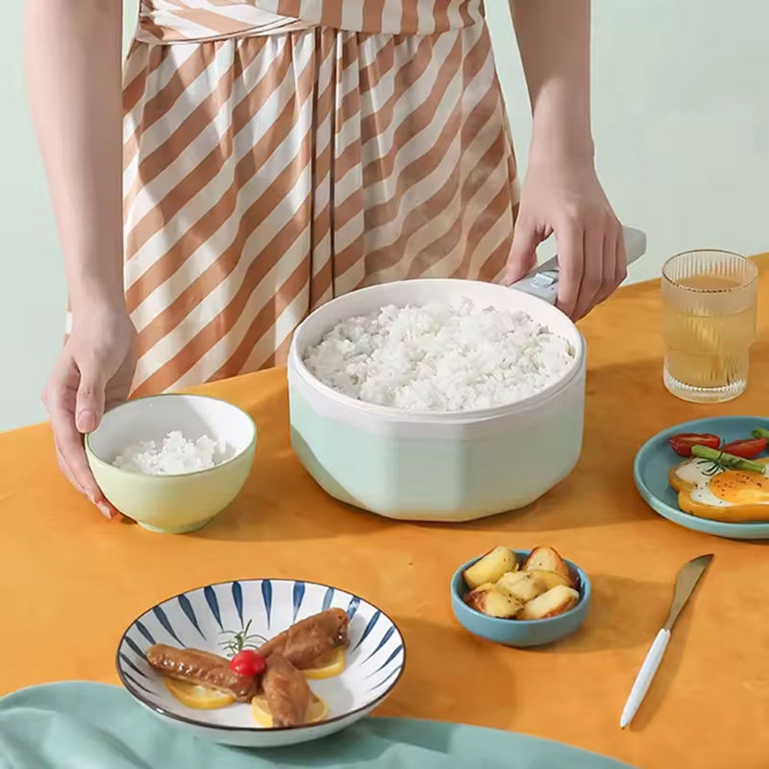 Mini Multi-functional Electric Hot Pot 5