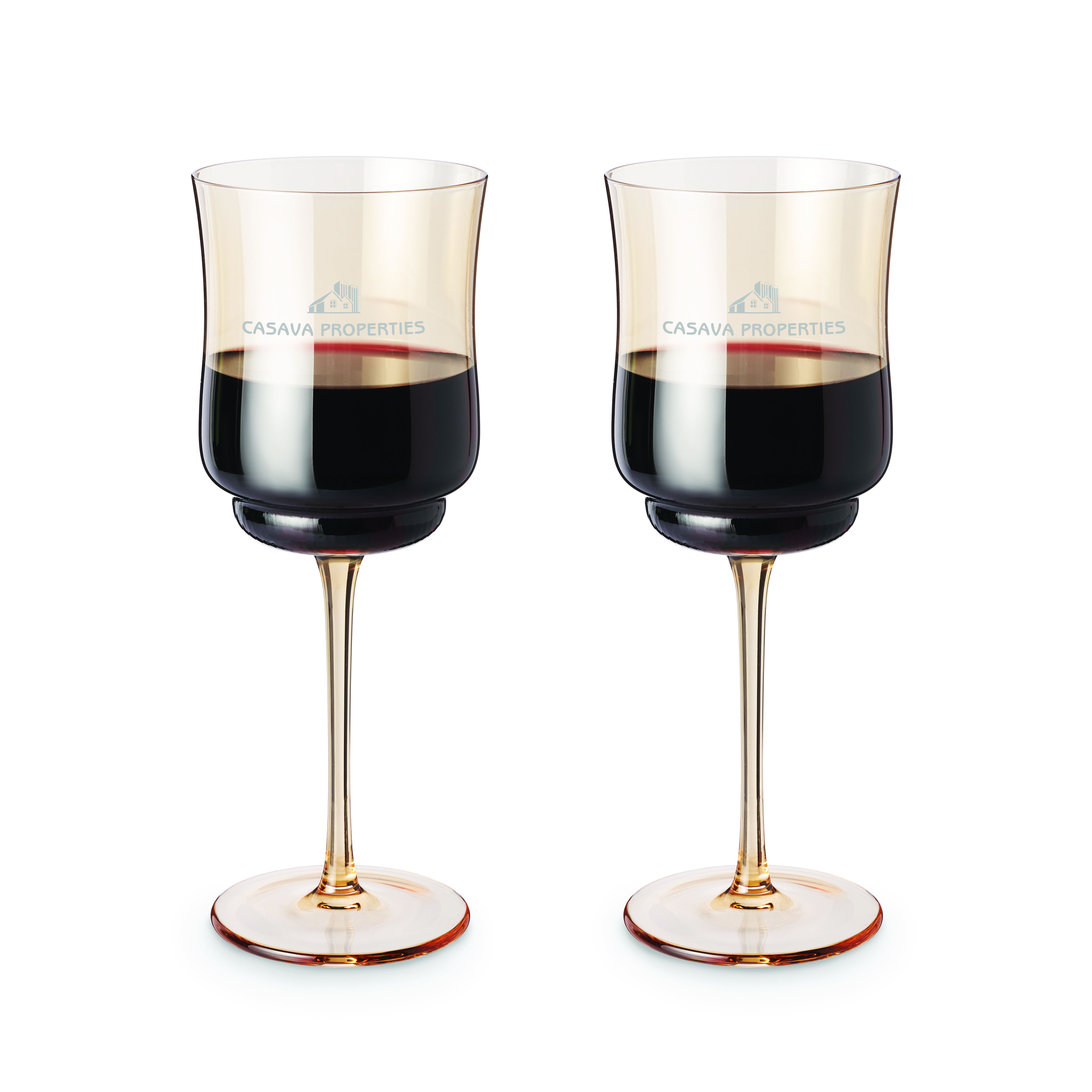 Twine Living® Tulip Stemmed Wine Glass