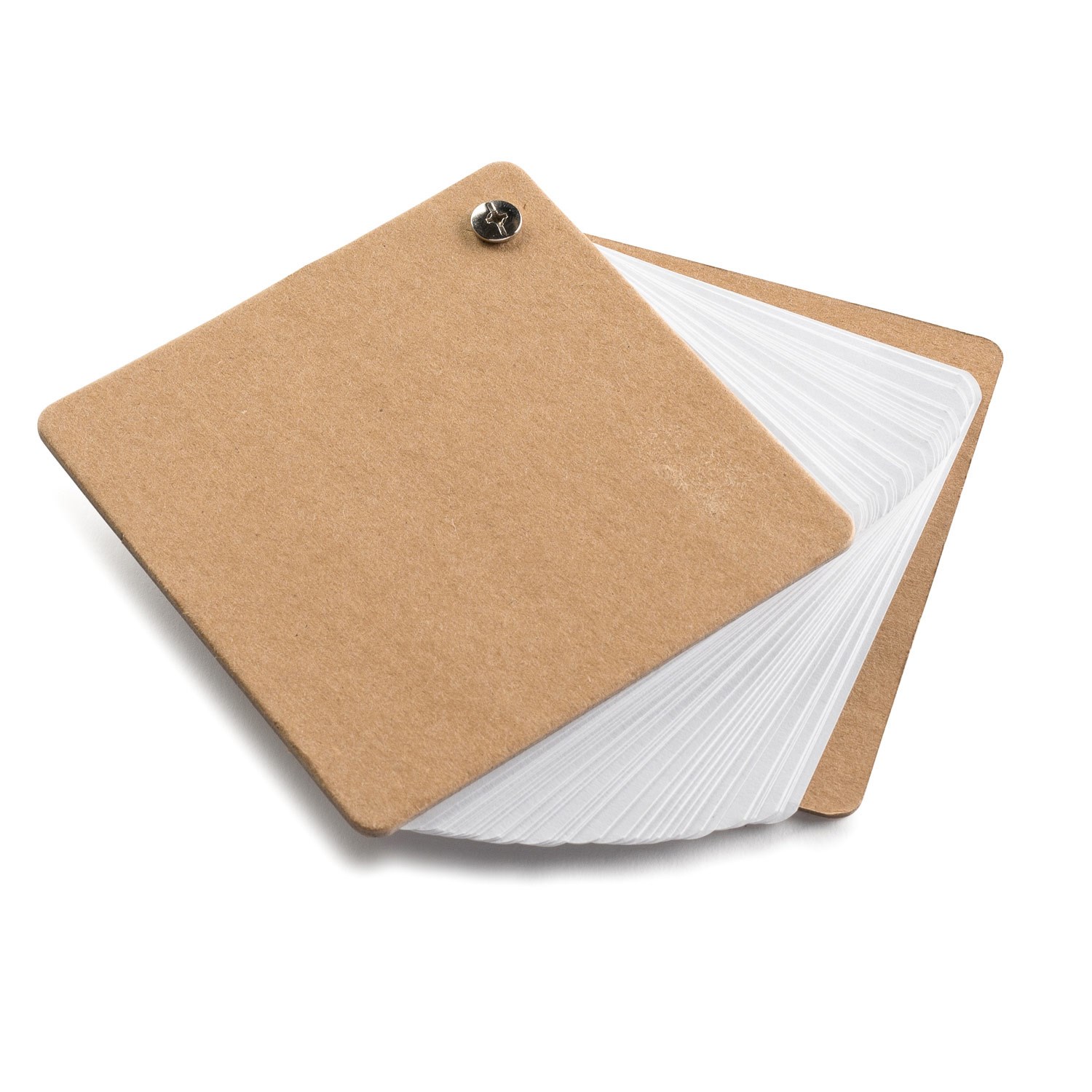 Jotbox 4.15 x 4.15  Unlined Cardboard Memo Pad 6
