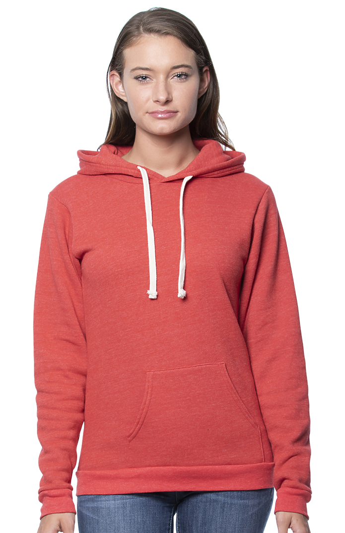 Unisex eco Triblend Fleece Pullover Hoodie 6