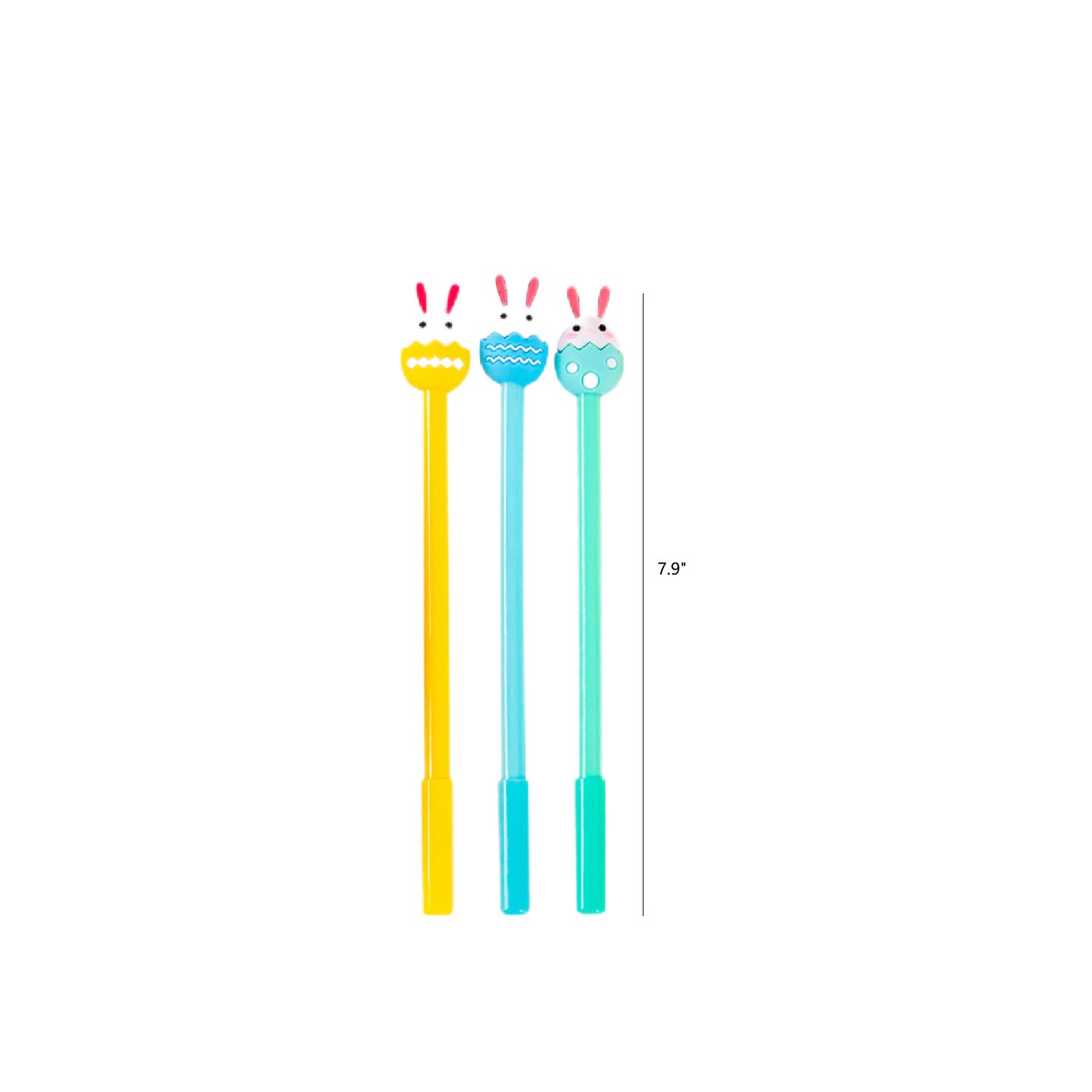 Easter Bunny Egg Gel Pen Black Ink 3