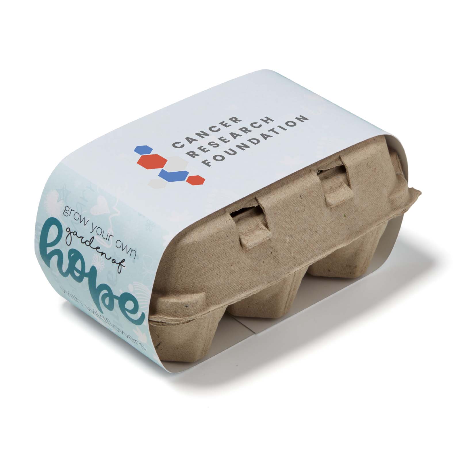 Teal Grow Your Own Garden of Hope Planter Kit 3