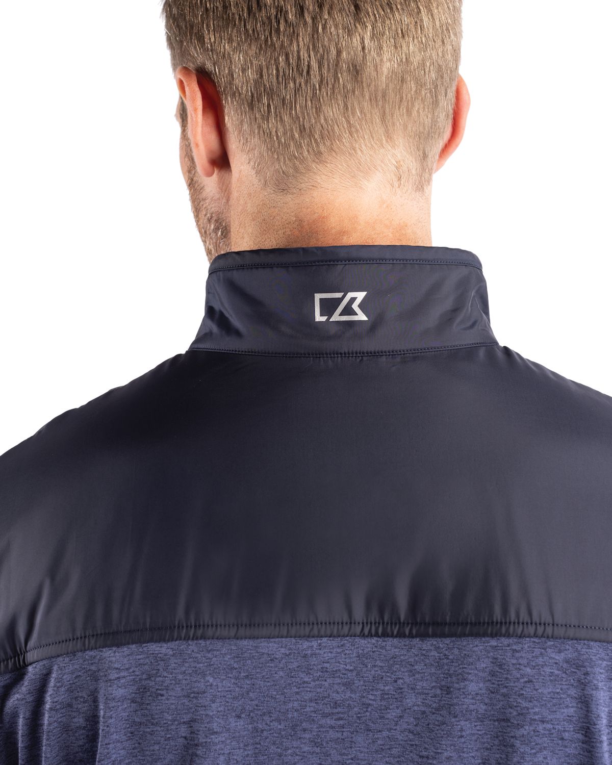 Cutter & Buck Stealth Recycled Hybrid Quilted Mens Windbreaker Jacket 28