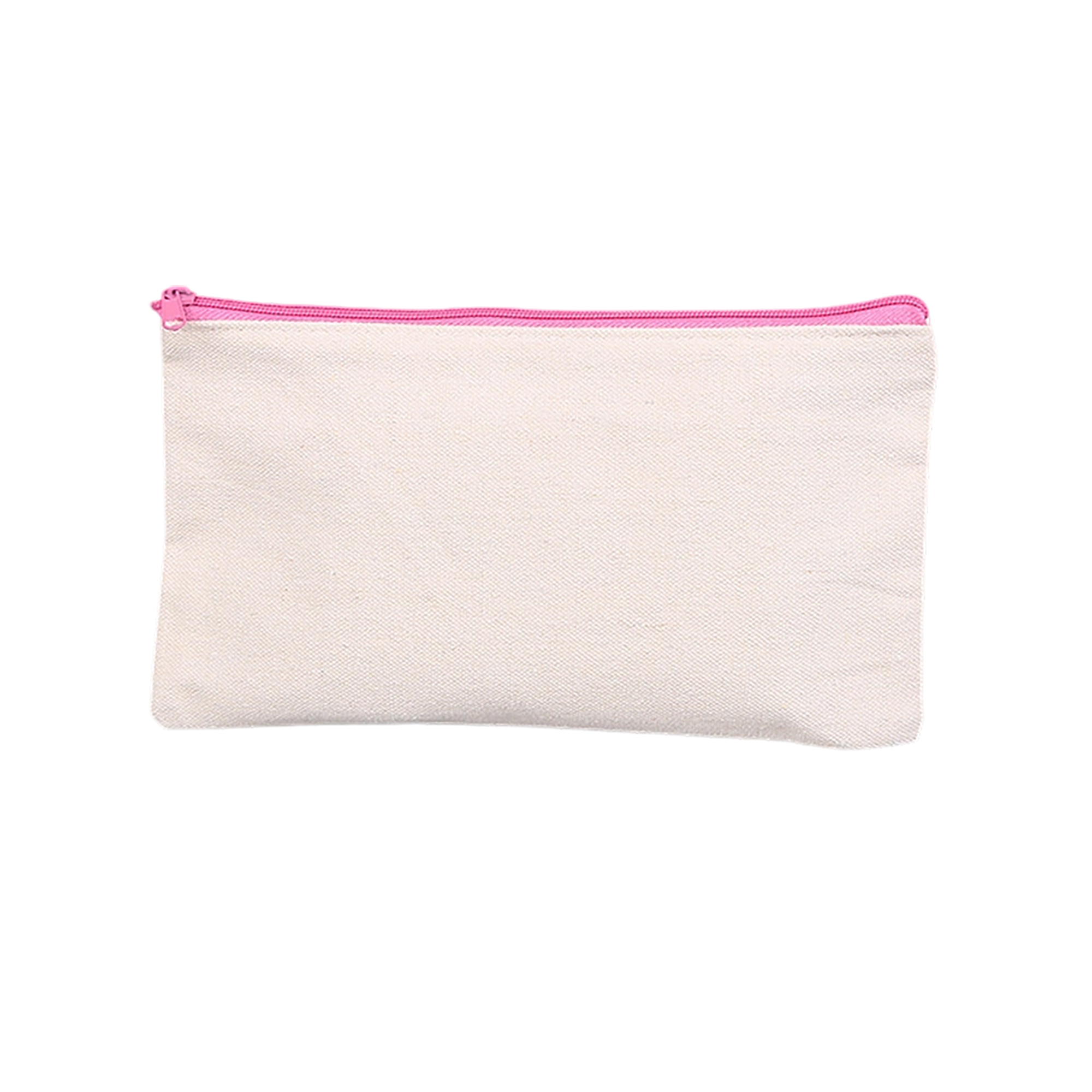 Canvas Zipper Pencil Pouch Organizer Multipurpose Bag 7.9" X 6" 3