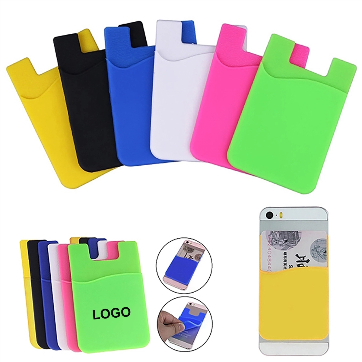 Silicone Phone Pouch Holder Case 4