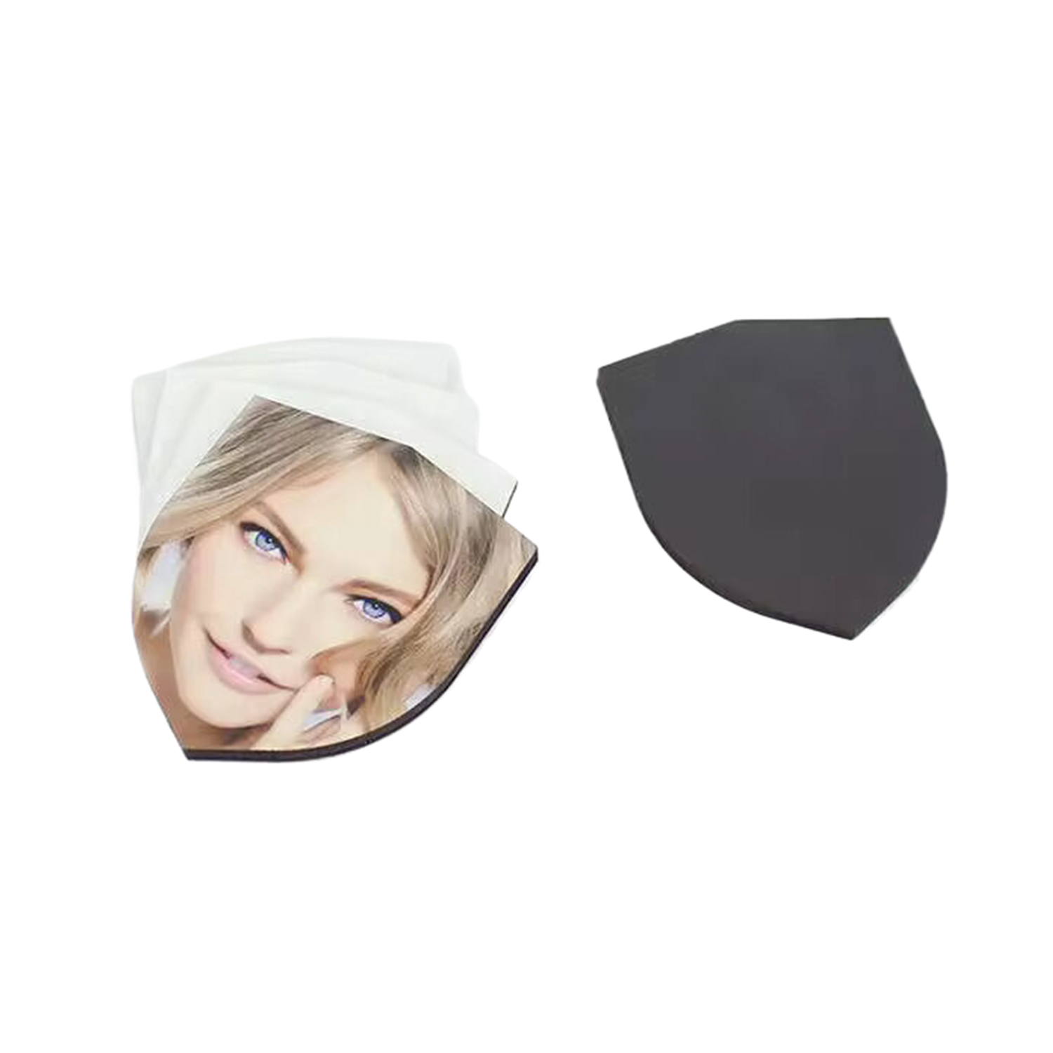Shield Shaped Sublimation MDF Fridge Magnet 3