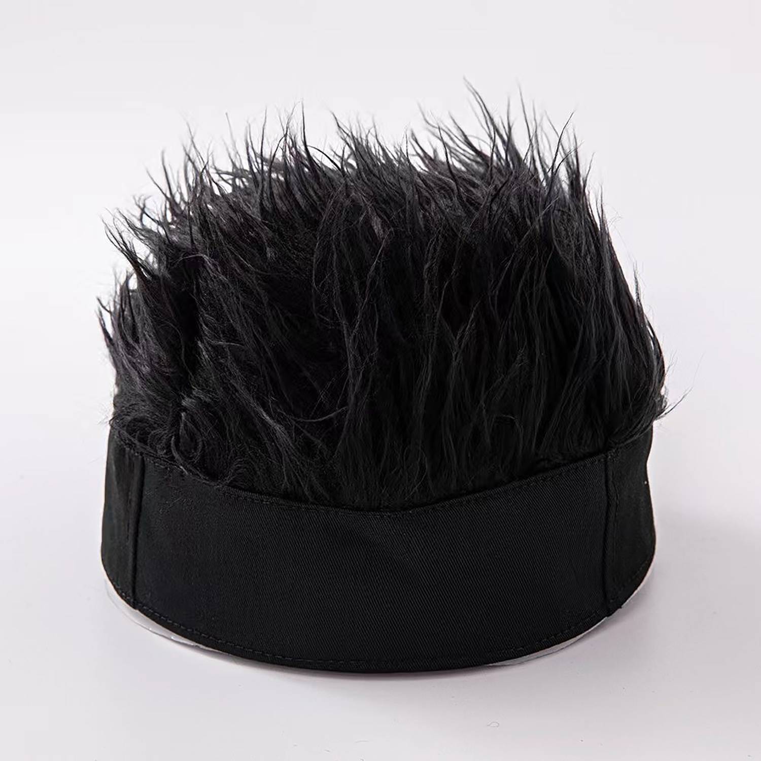 Cool and stylish hip-hop short hair wig hat 3