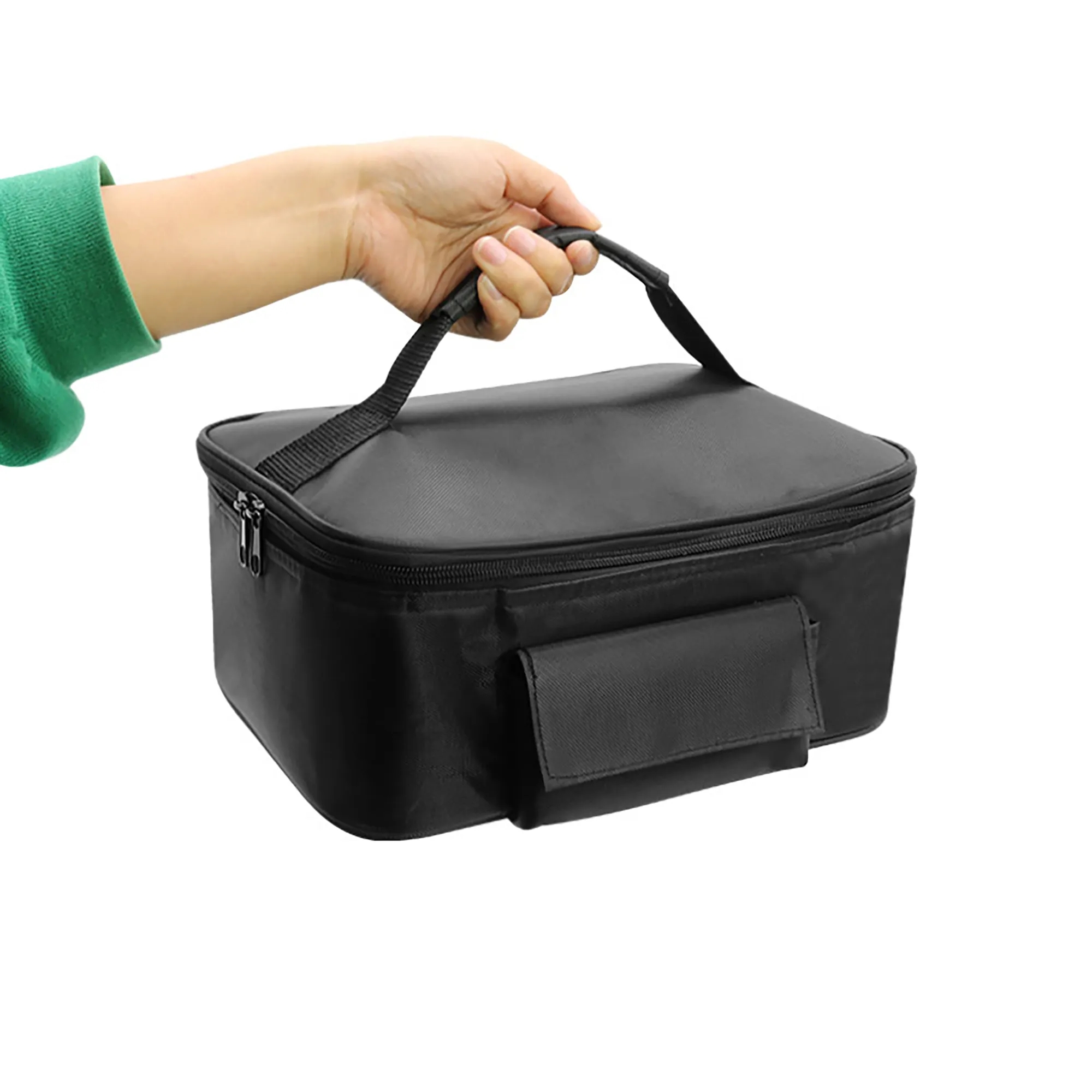 USB Portable Car Food Warmer Heating Lunch Bag 4