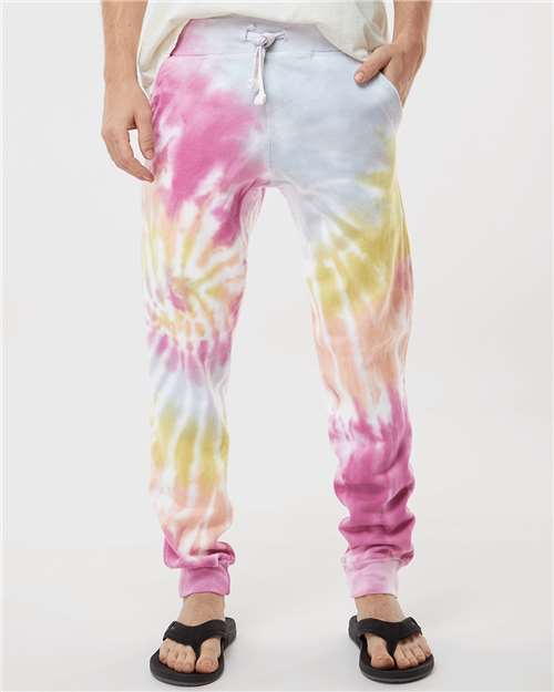 Unisex Tie-Dyed Joggers - 8999 33
