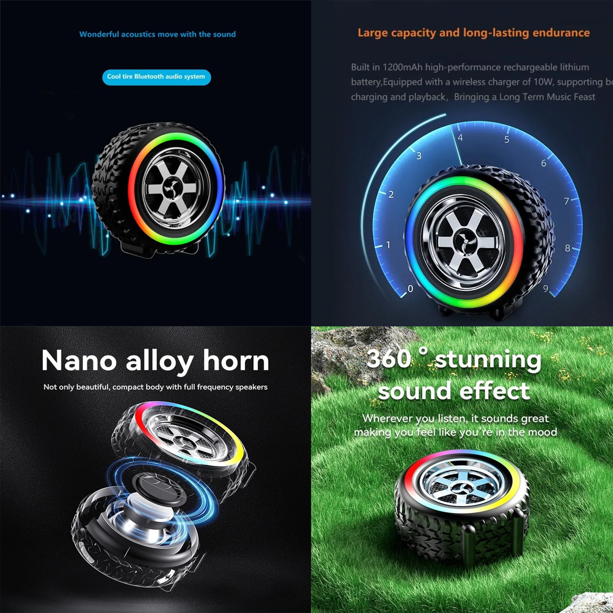 Portable Wireless Mini Wireless Speaker 4