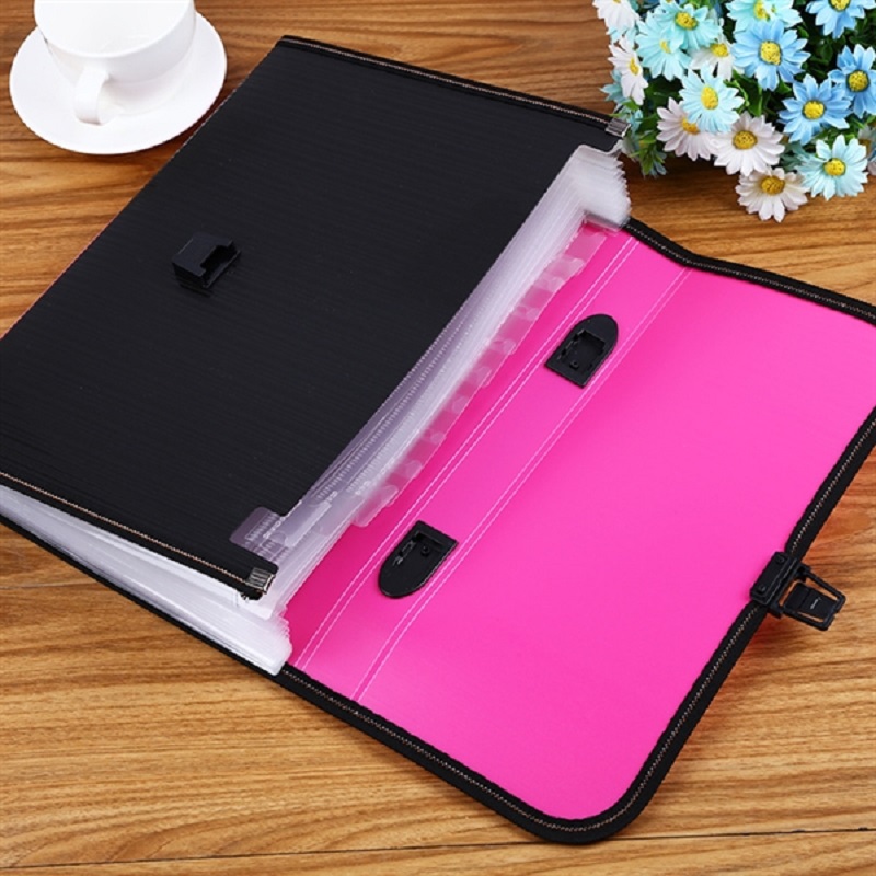 Expandable Accordion A4 File Folder with 13 Pockets 8