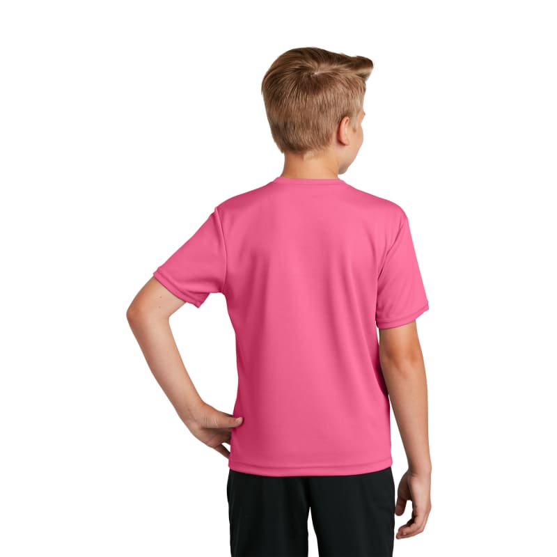 Sport-Tek Youth PosiCharge RacerMesh Tee. 118