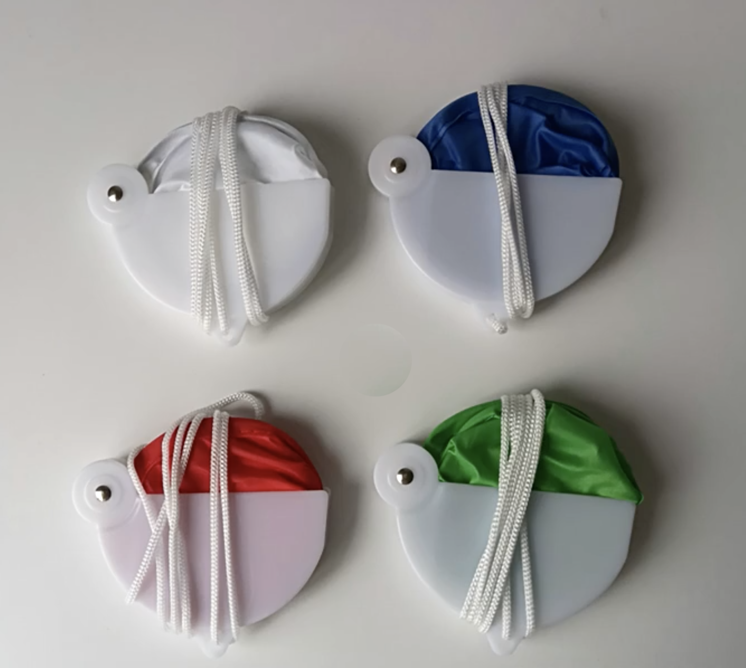 Foldable Round Fan with Handle & lanyard 8