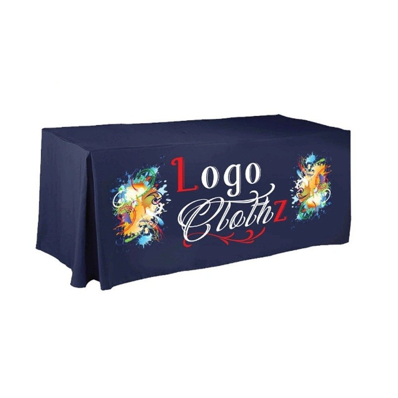 4' Economy Draped Standard Table Cover 2