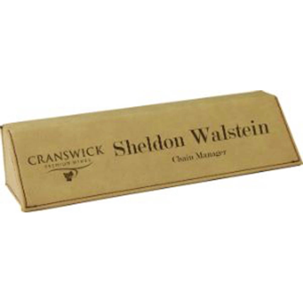 Leatherette Desk Wedge 9