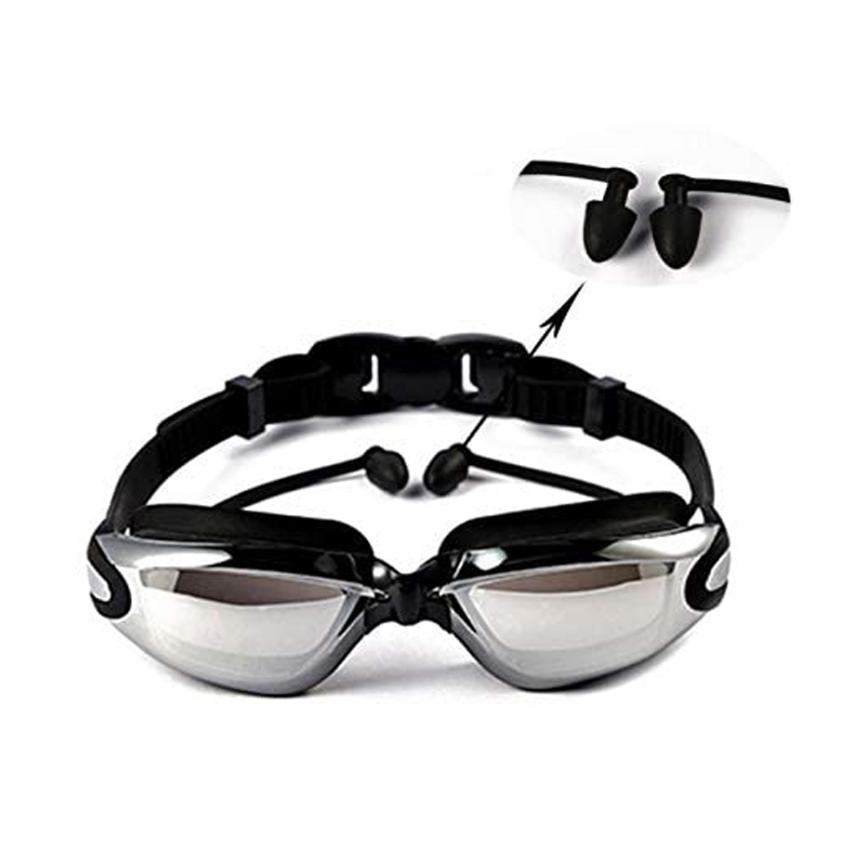 Anti Fog Mirror Swimming Goggles with UV Protection 5