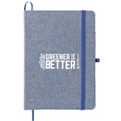 FSC® Mix 5" x 7" Recycled Cotton Bound Notebook 26