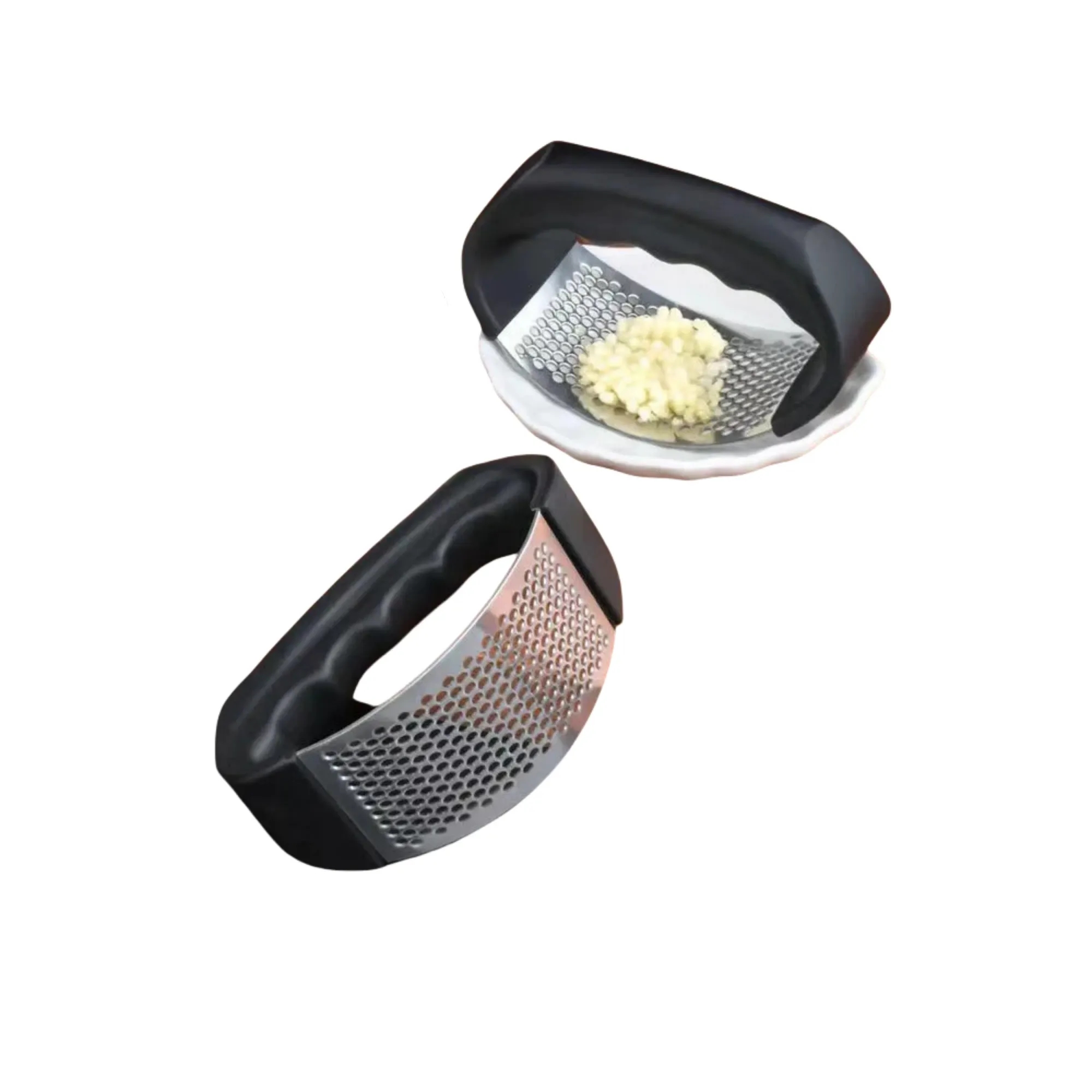 Stainless Steel Rocking Garlic Press 4