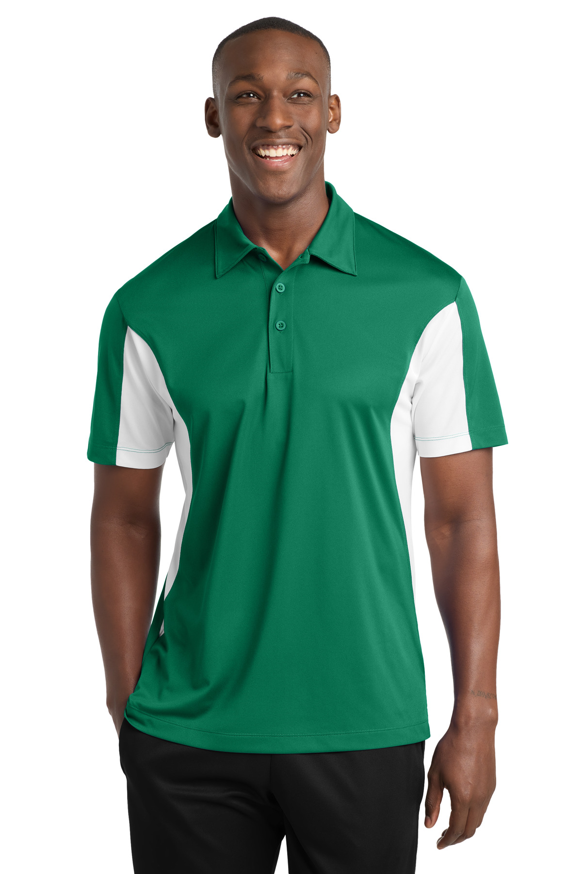 Sport-Tek Side Blocked Micropique Sport-Wick Polo. ST655 108