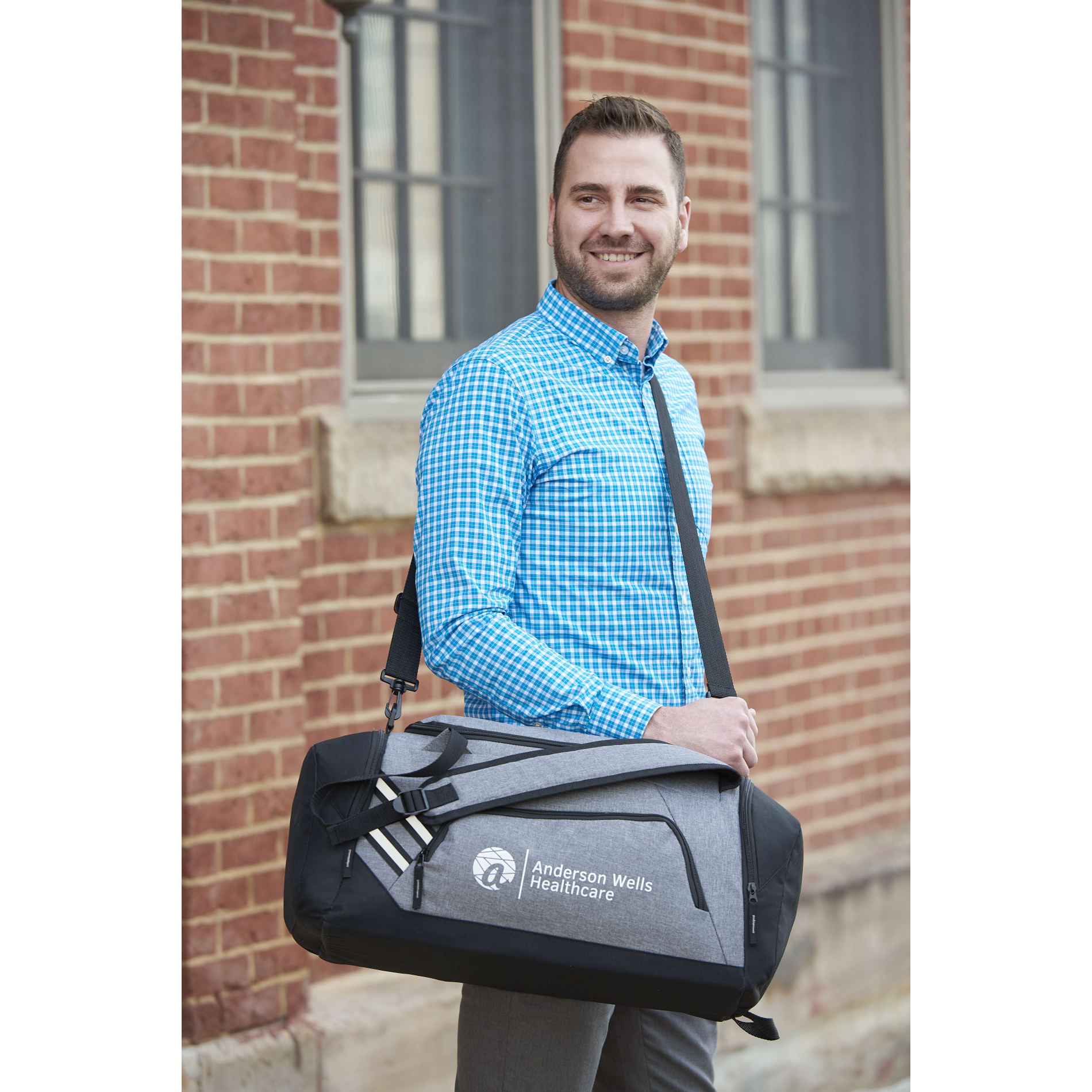 Sebring Convertible Graphite Duffel 13