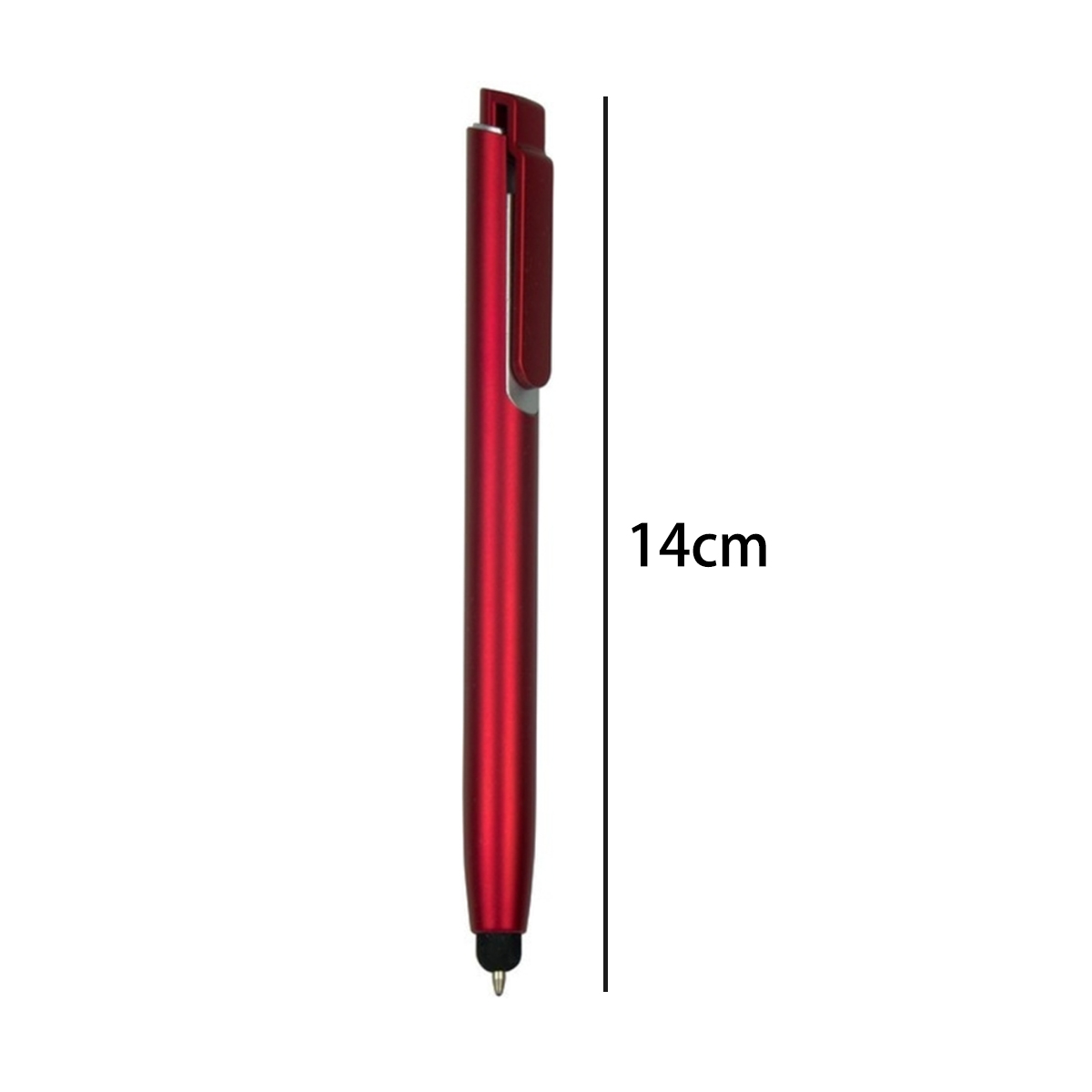 Stylus Ballpoint Pen with Metal Clip and Custom Logo 2