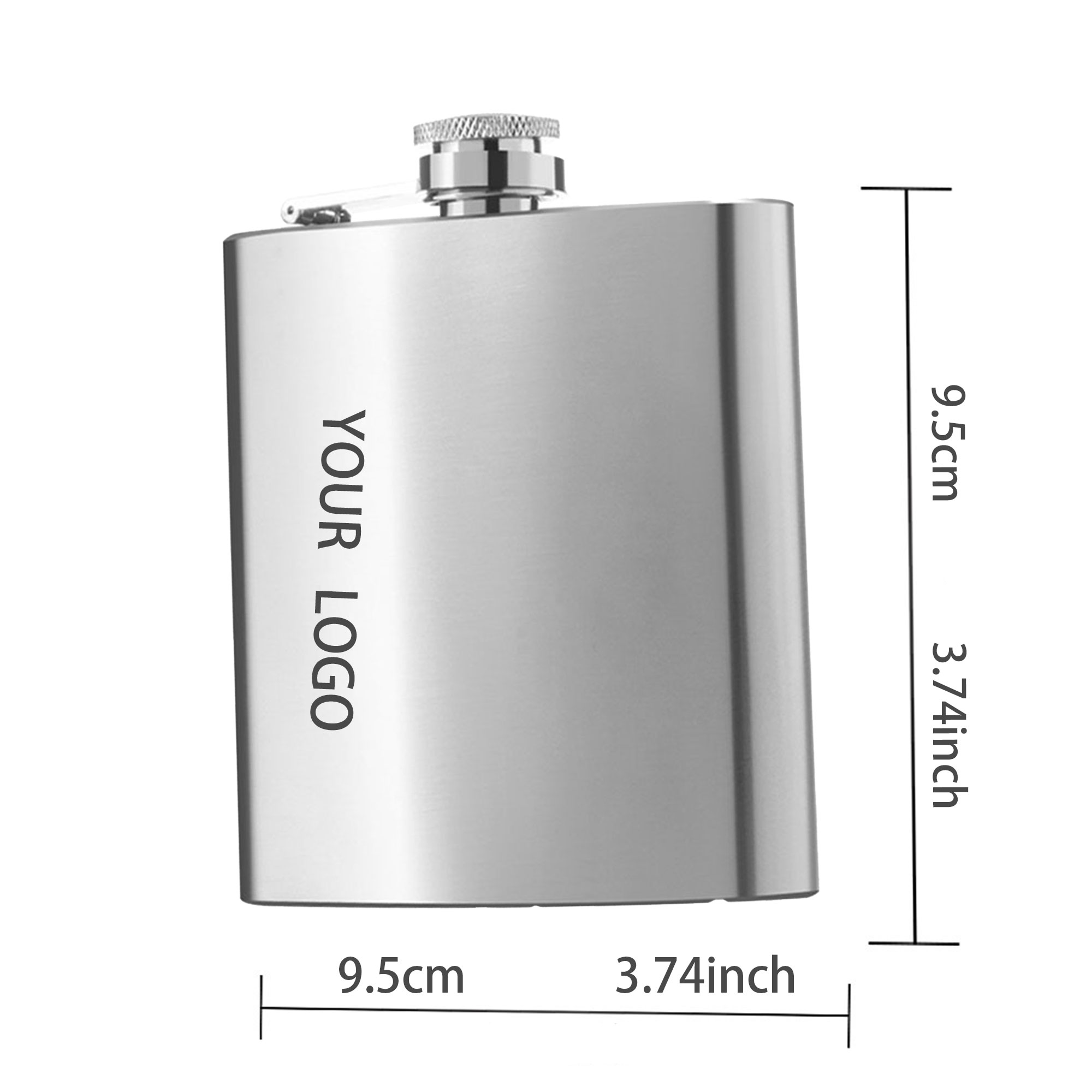 Stainless Steel Wine Flask 2