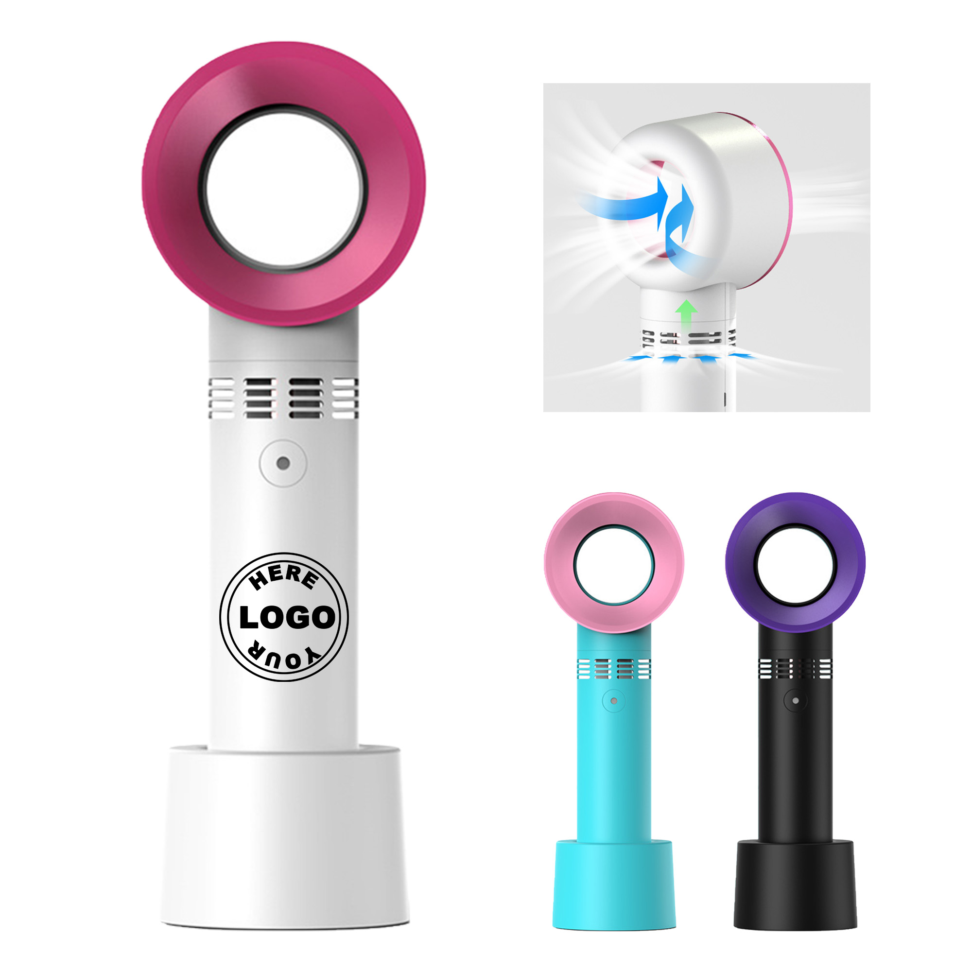 2000mAh Bladeless Fan 2