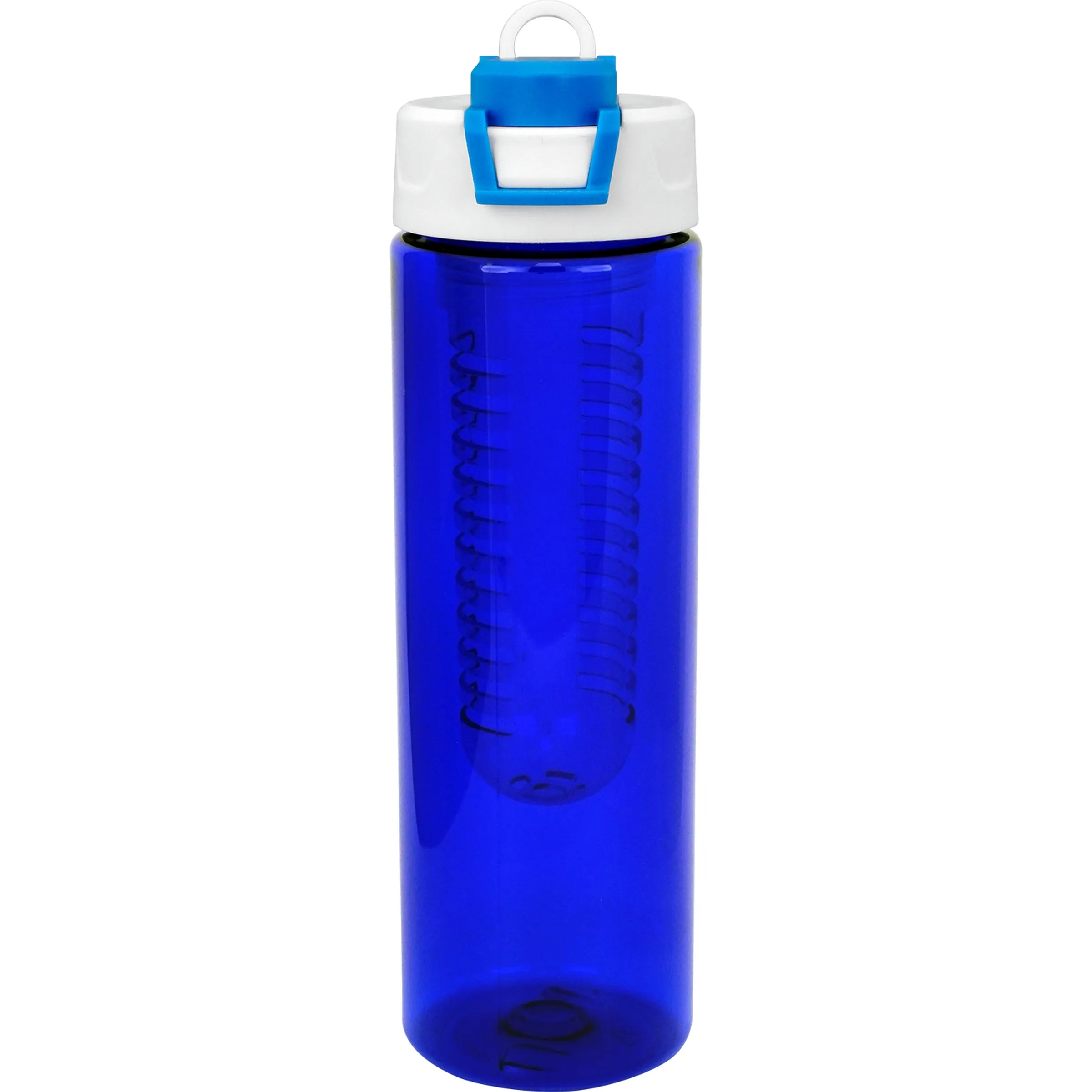 Two Tone Pop Up 24 oz. Colorful Bottle with Infuser 16