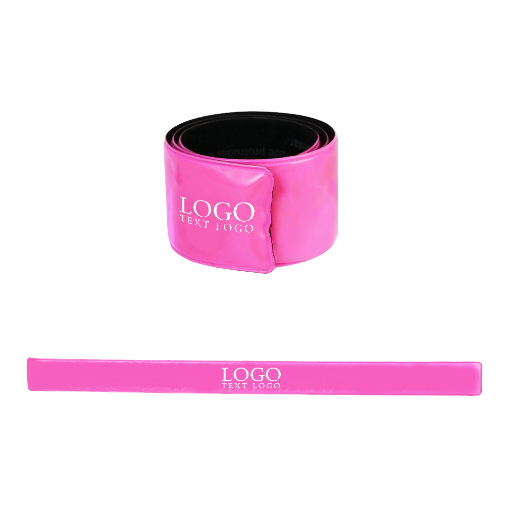 8.66"PVC Outdoor Reflective Slap Bracelets 19