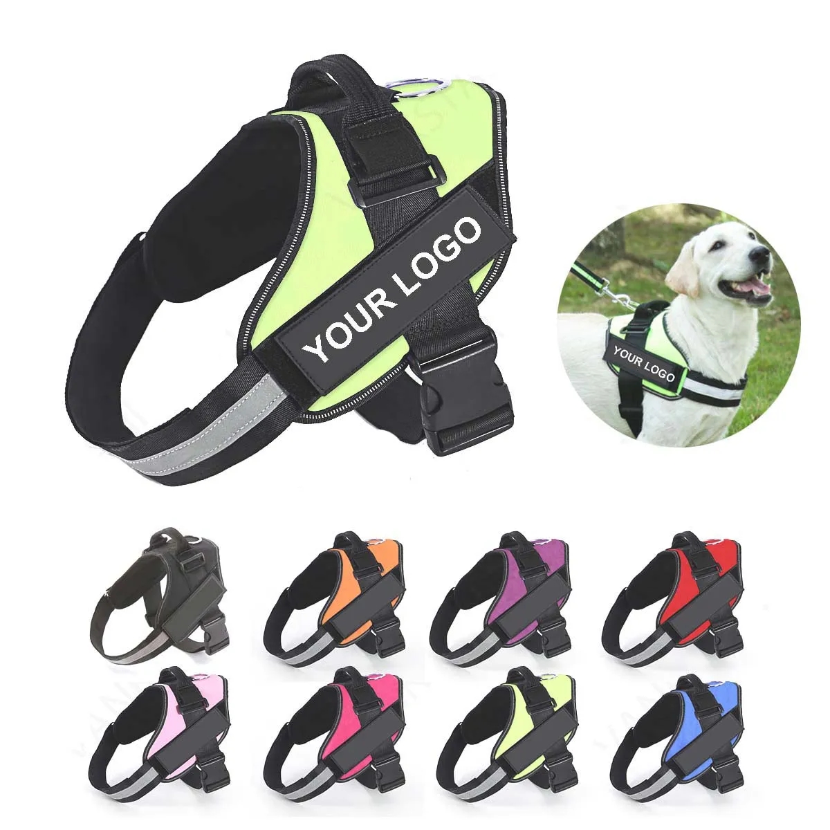 Reflective Dog Harness Vest 4