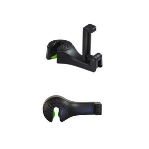 Car Headrest Bag Hanger And Phone Holder With Self Lock Switch 14