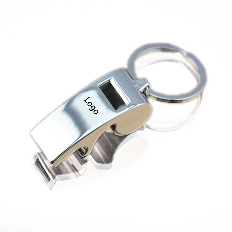 3 in 1 Metal Key Chain Bottle Opener and Whistle 7