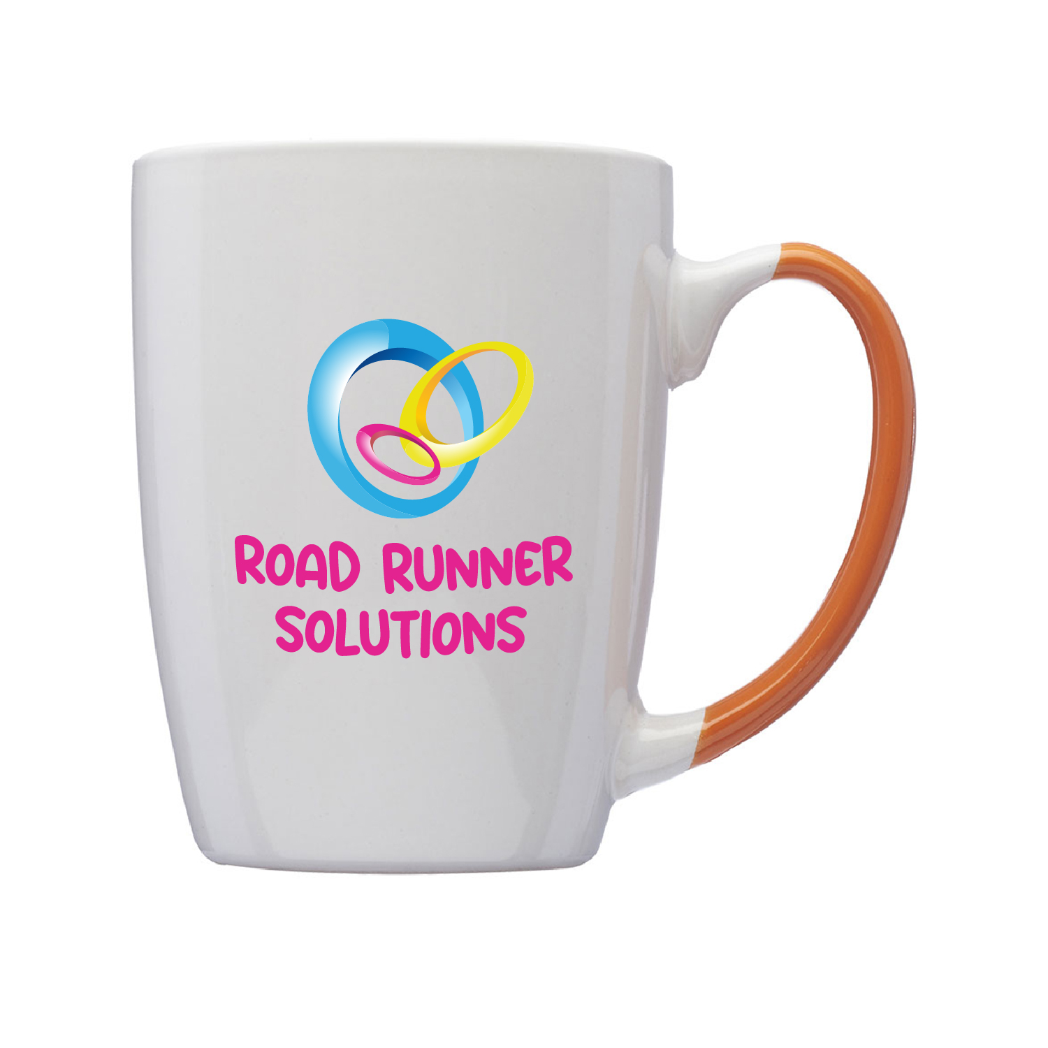 12 oz. Two Tone Ceramic Mug (Full Color Imprint) 7