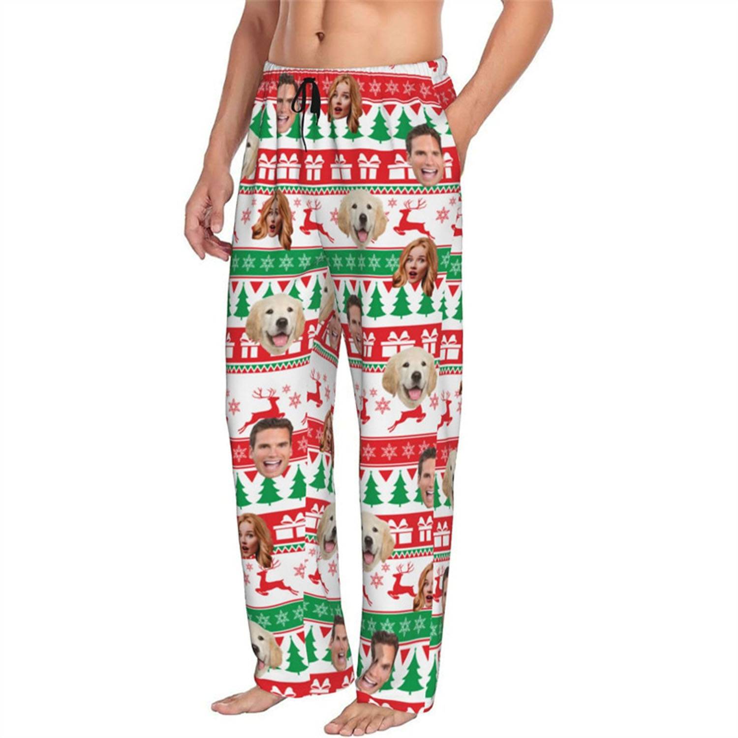 Custom Soft Polyester Pajama Pants w/ Pockets 15