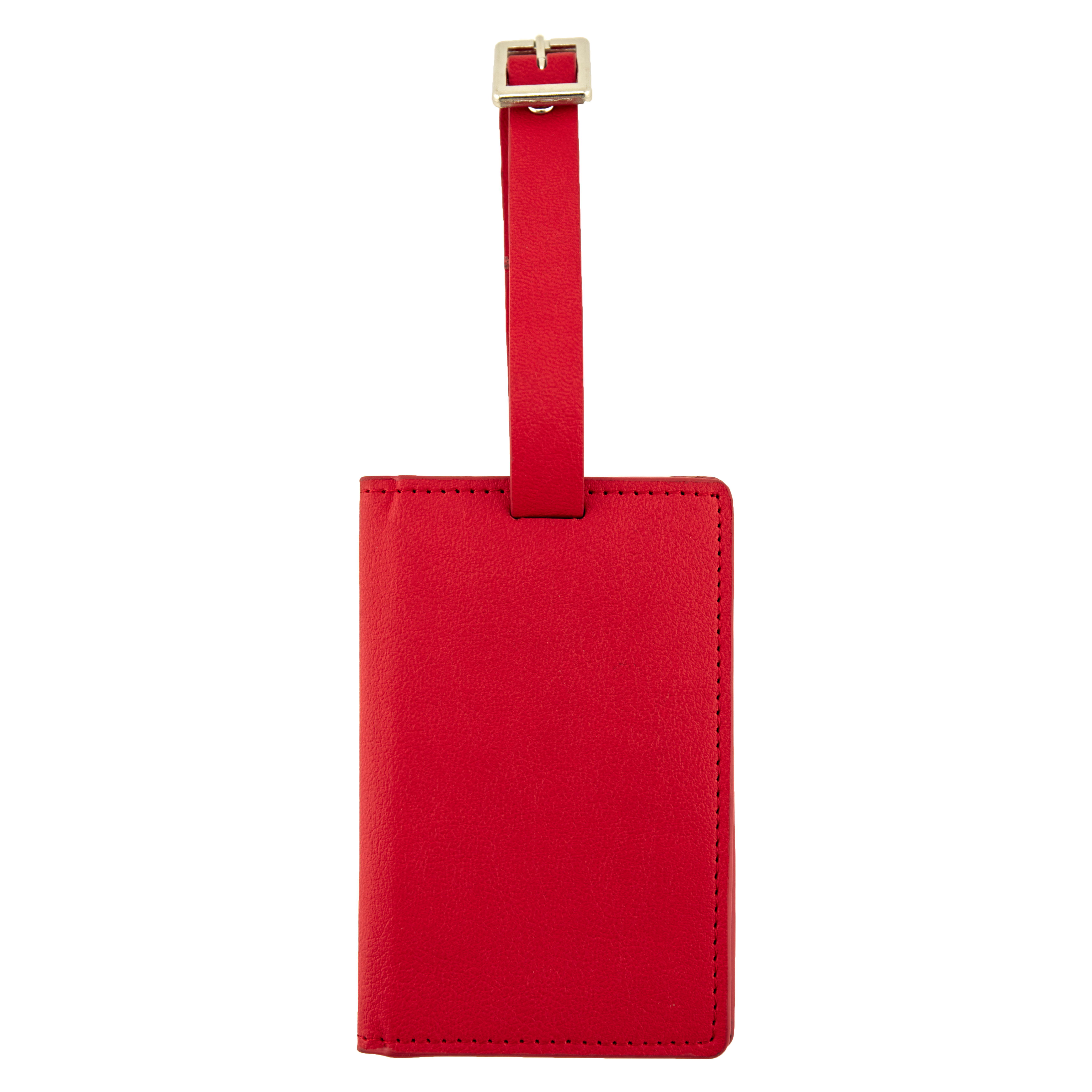 Pro Designer PU Leather Passport Style Luggage Tag
