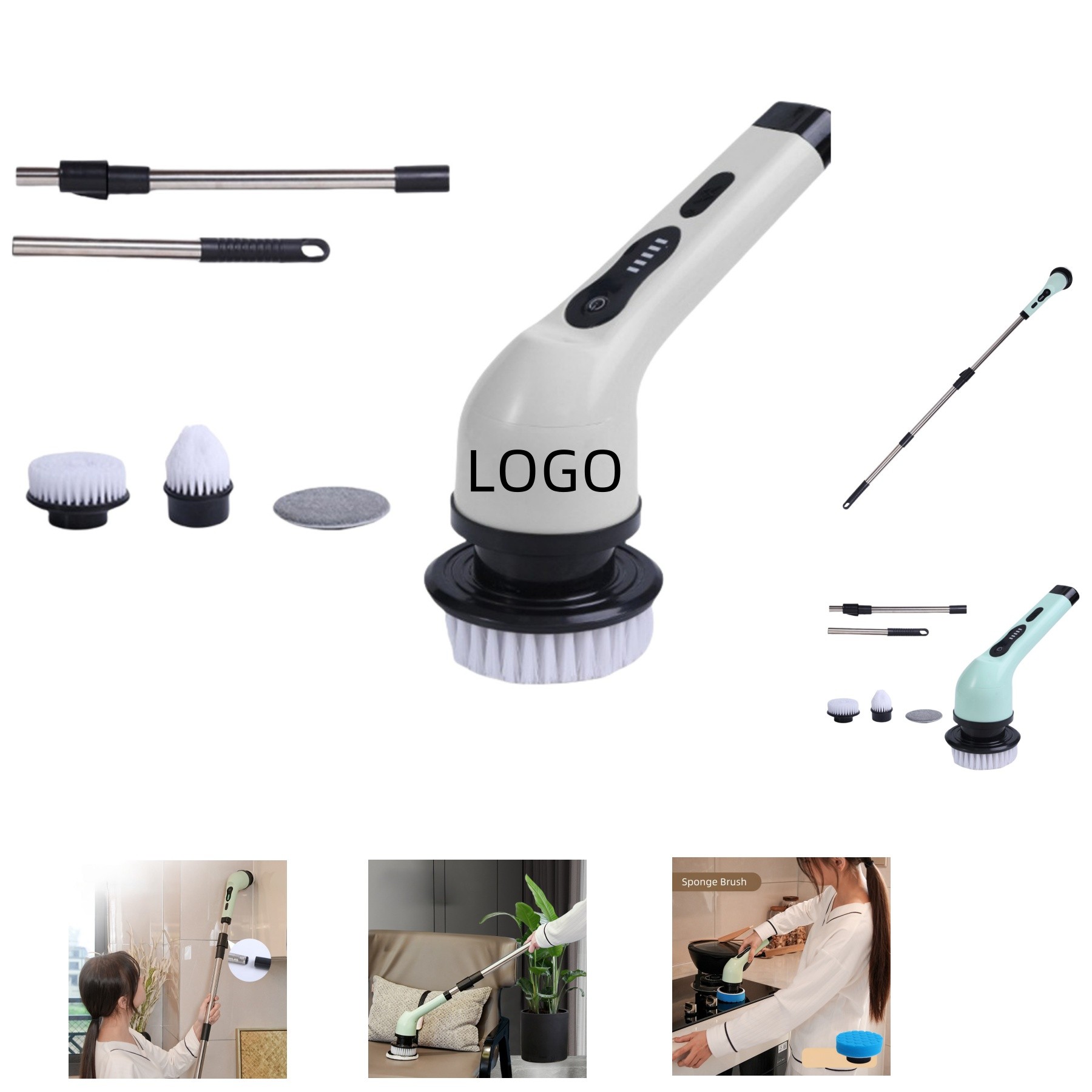 Electric Spin Scrubber