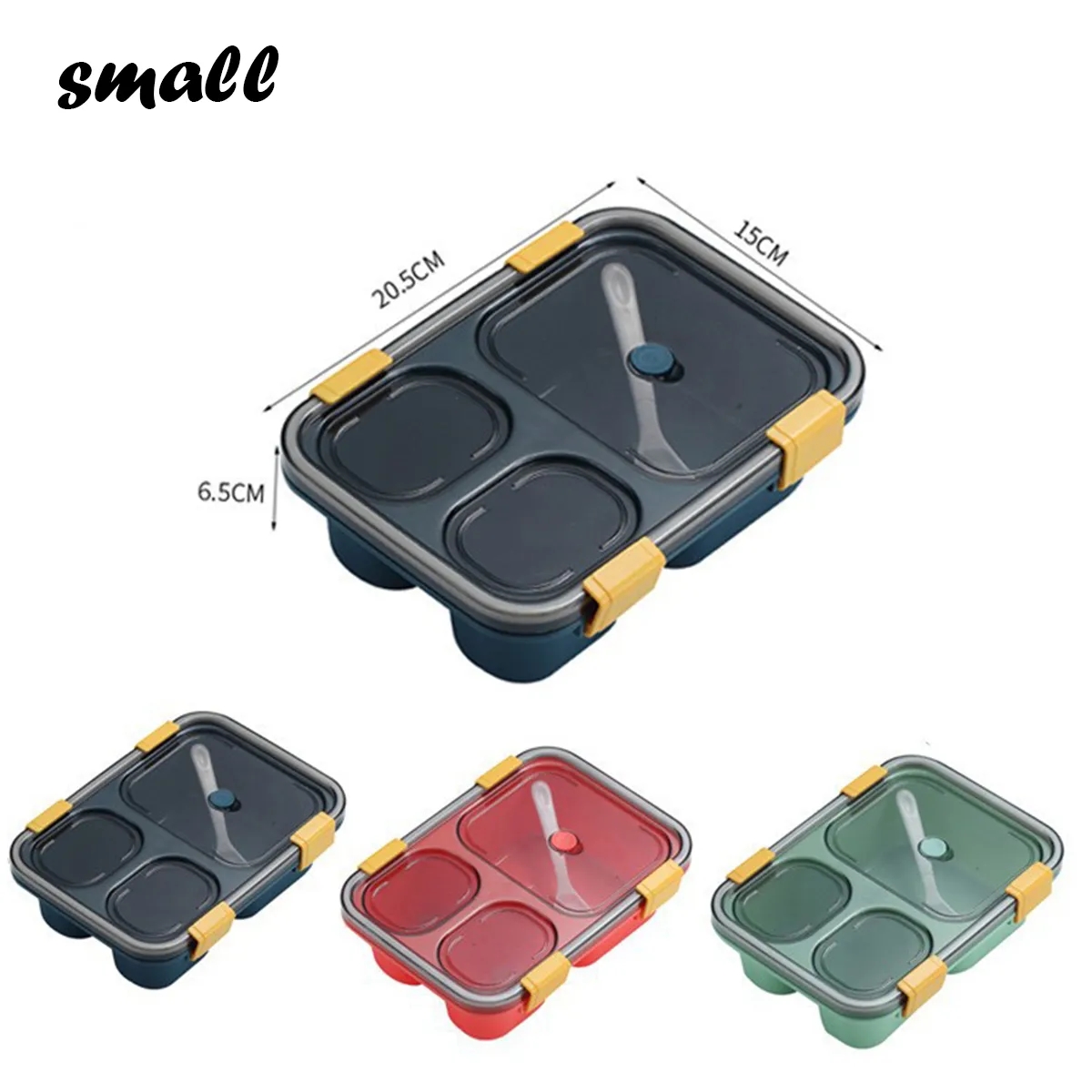 4 Compartment Containers Bento Box 4