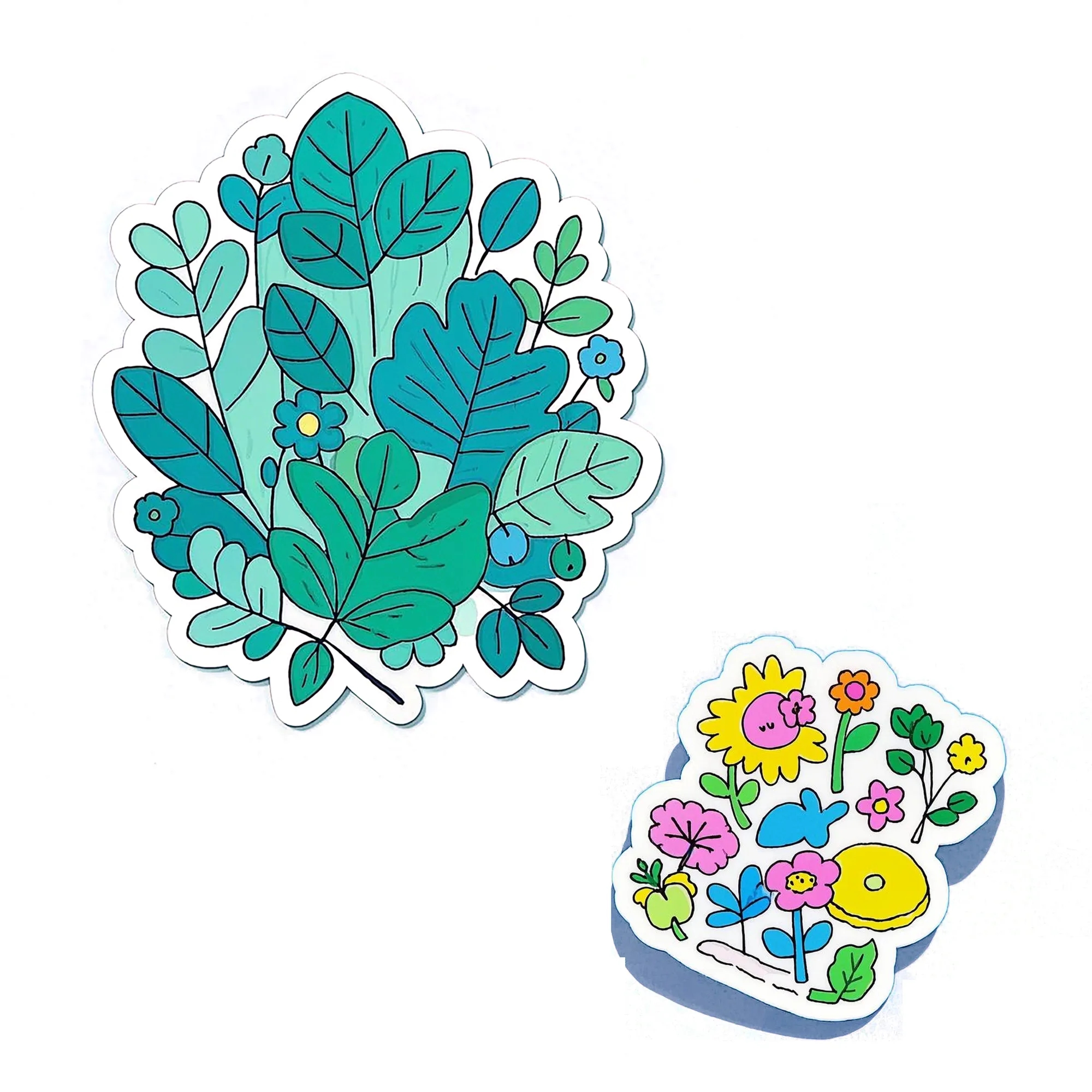 Custom Die Cut Full Color Vinyl Sticker 2