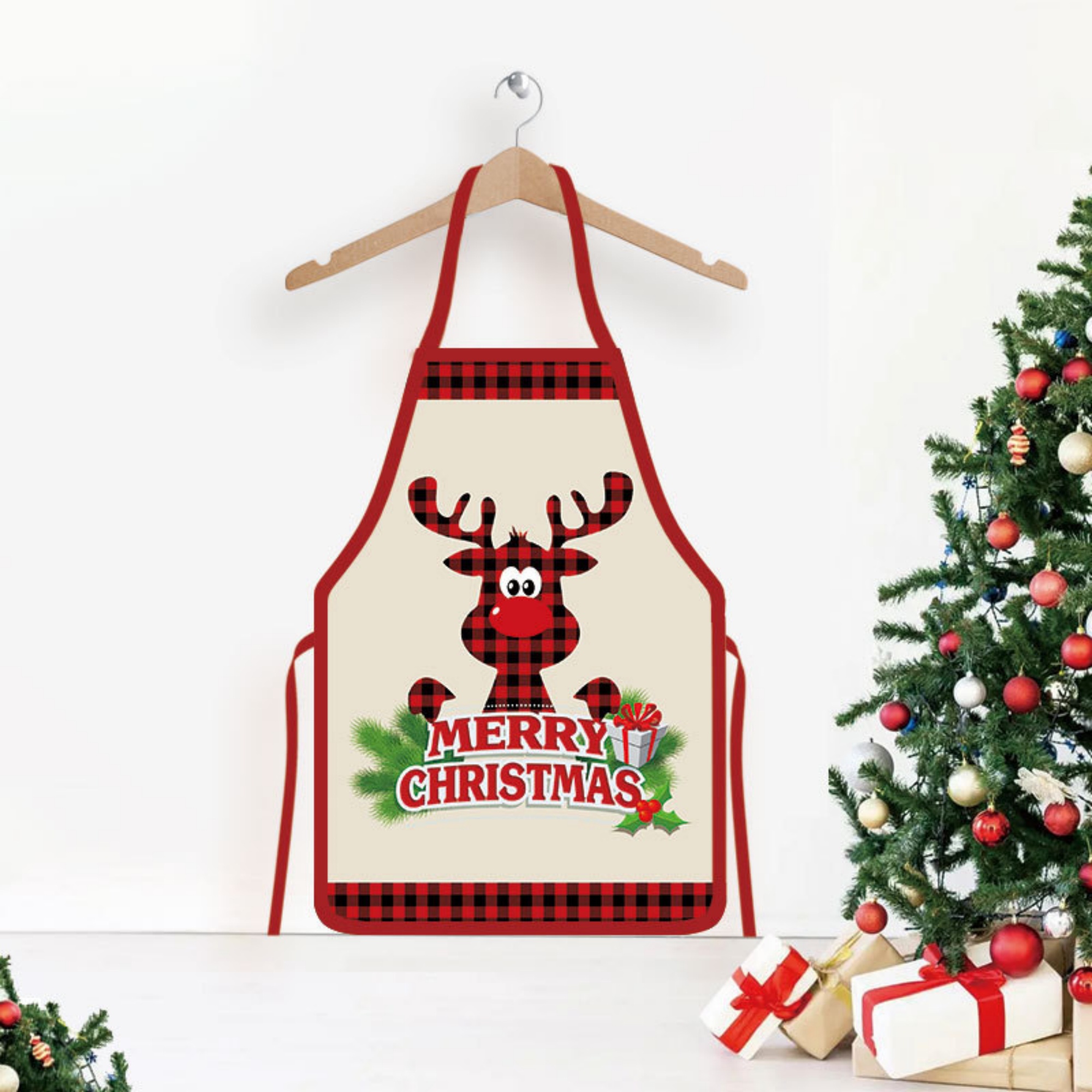 Christmas Pattern Apron 13