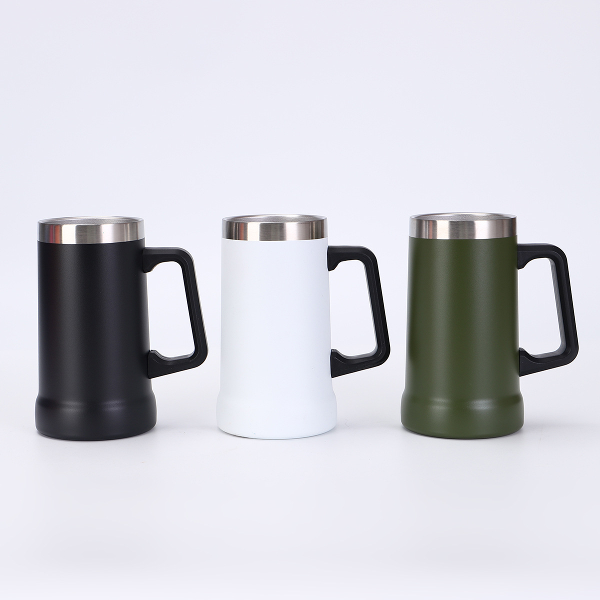 23.7oz Large Stainless Steel Insulated Beer Mug 5