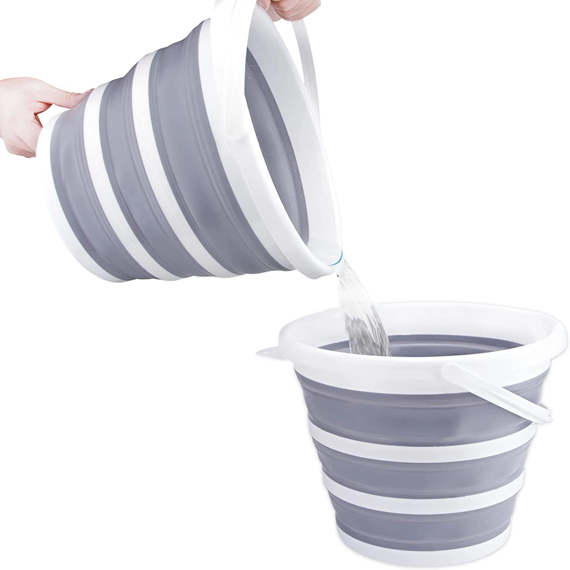 Collapsible Bucket 10L 2.6 Gallon Cleaning 3