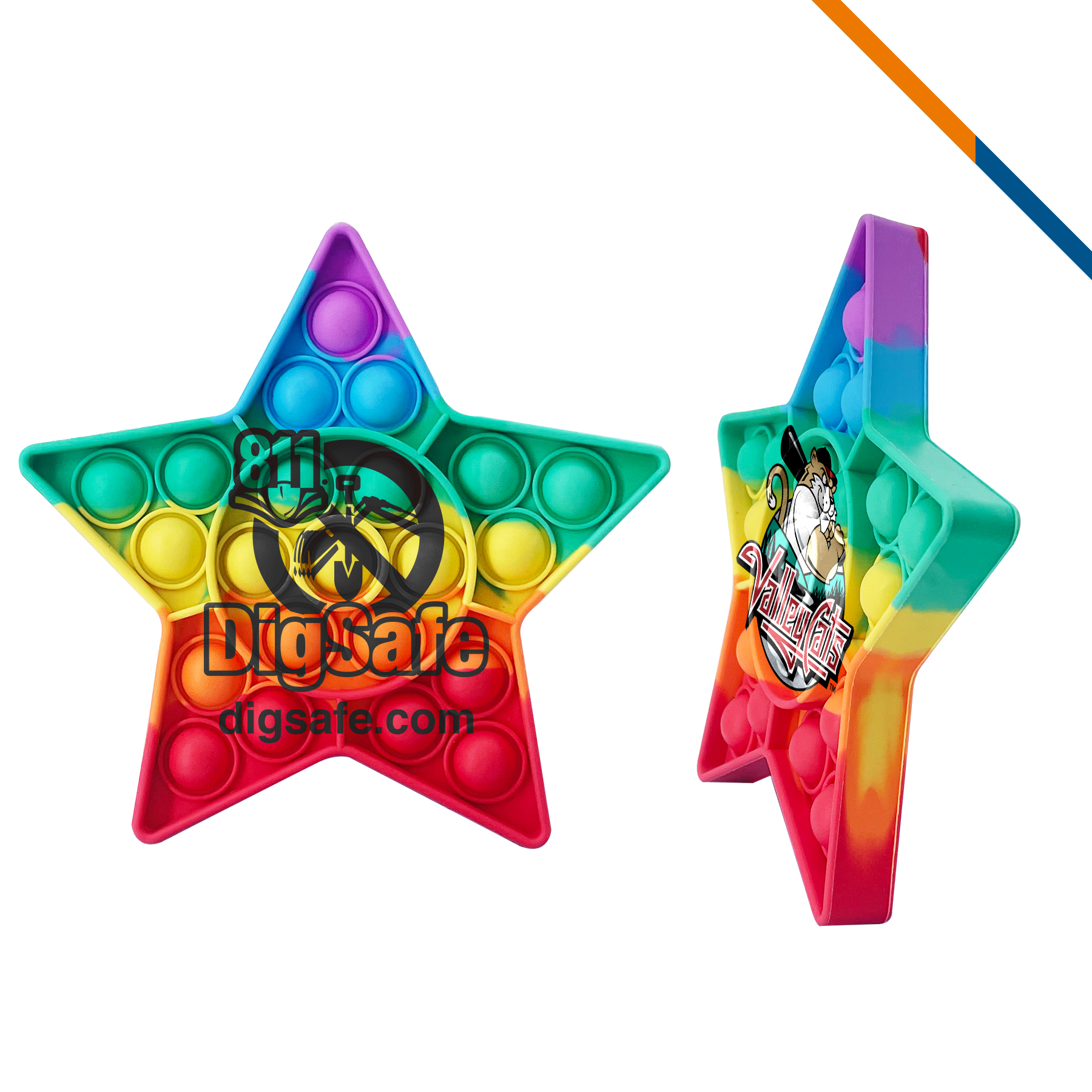 Rainbowy Push Bubble Fidget 3