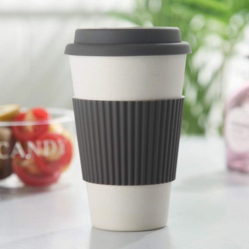 Custom Bamboo Fiber Coffee  Travel Tumbler 7